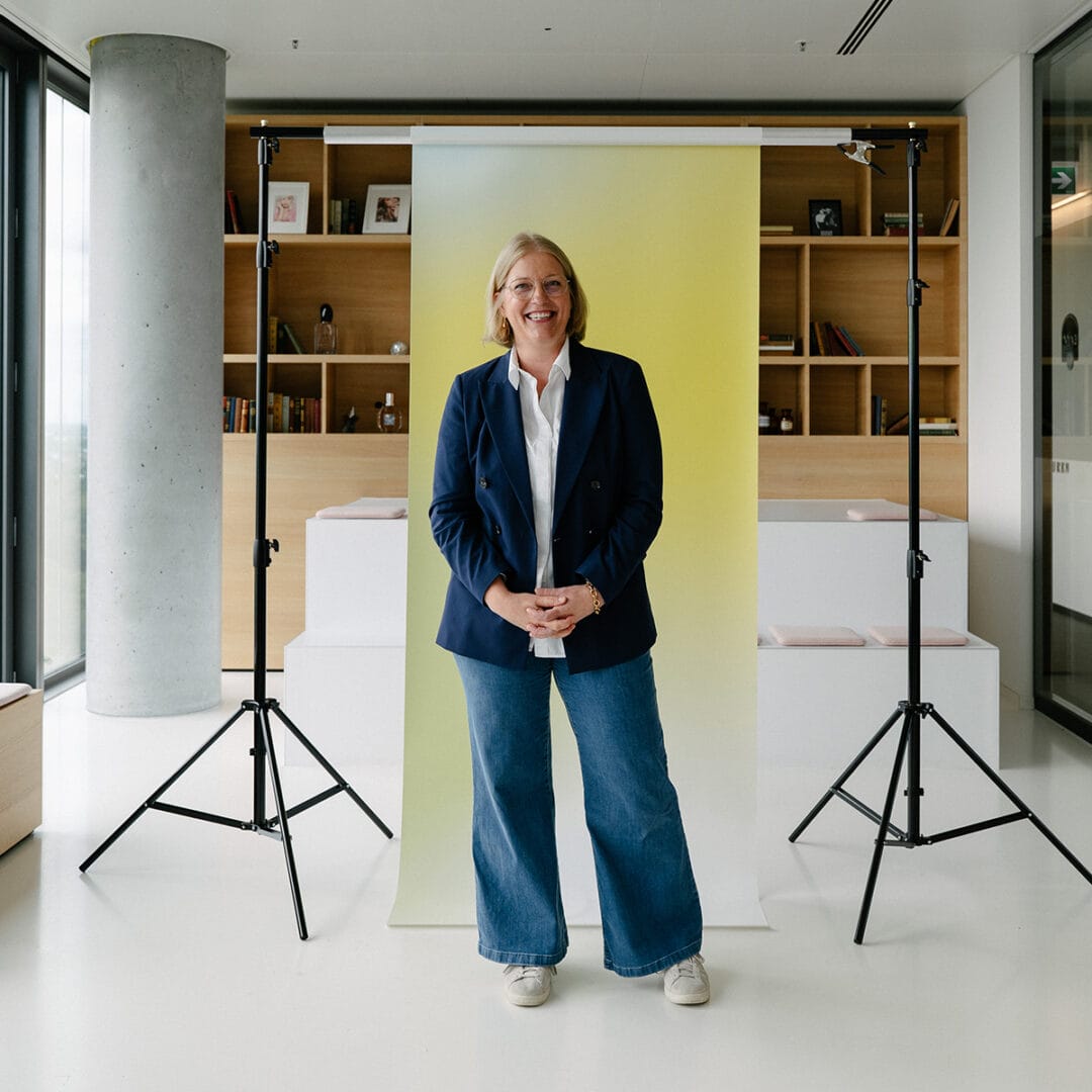 Anna Seifert von L’Oréal bei der 35 Jahre Fürstenberg Institut Kampagne